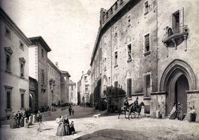 Acquarello del 1868 di Tommaselli