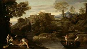 Domenichino Paesaggio con Castello National Gallery